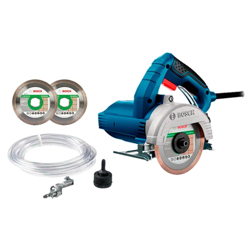 Serra Mármore a Úmido GDC 151 125mm 1500W 220V com 2 Discos BOSCH