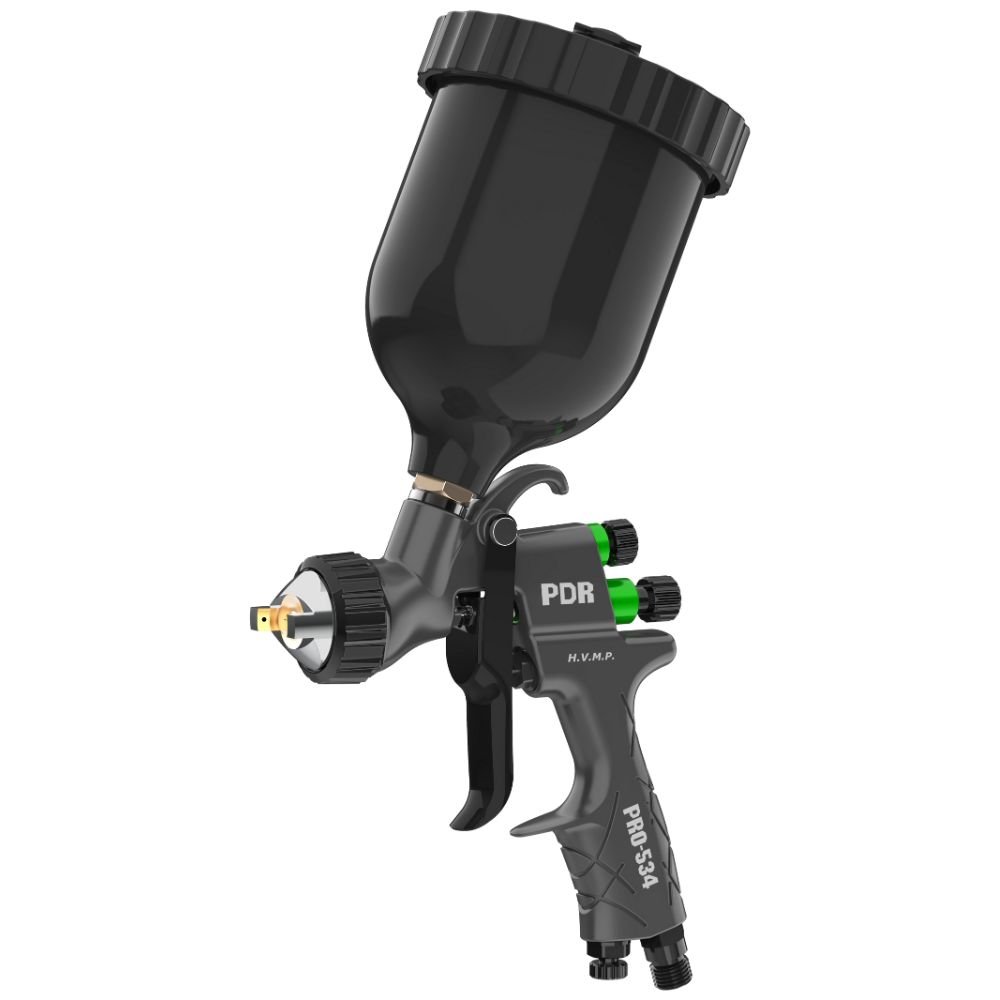 Pistola de Pintura HVMP PRO-534P com Copo 600ml e Bico 1,7mm PDR