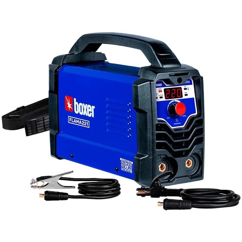 Máquina Inversora de Solda Flama 221 MMA/TIG Lift 220A 220V BOXER