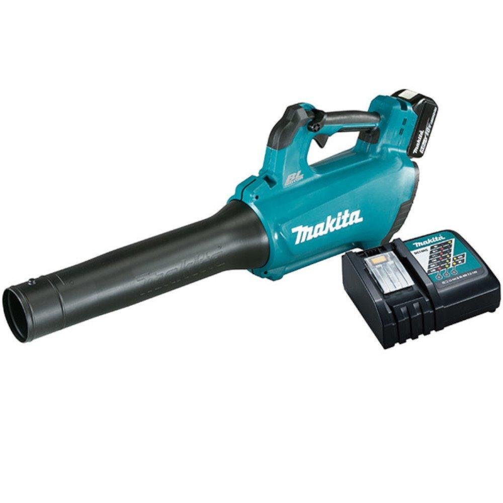Soprador de Folhas DUB184RT 18V Brushless com Bateria 5.0Ah e Carregador MAKITA