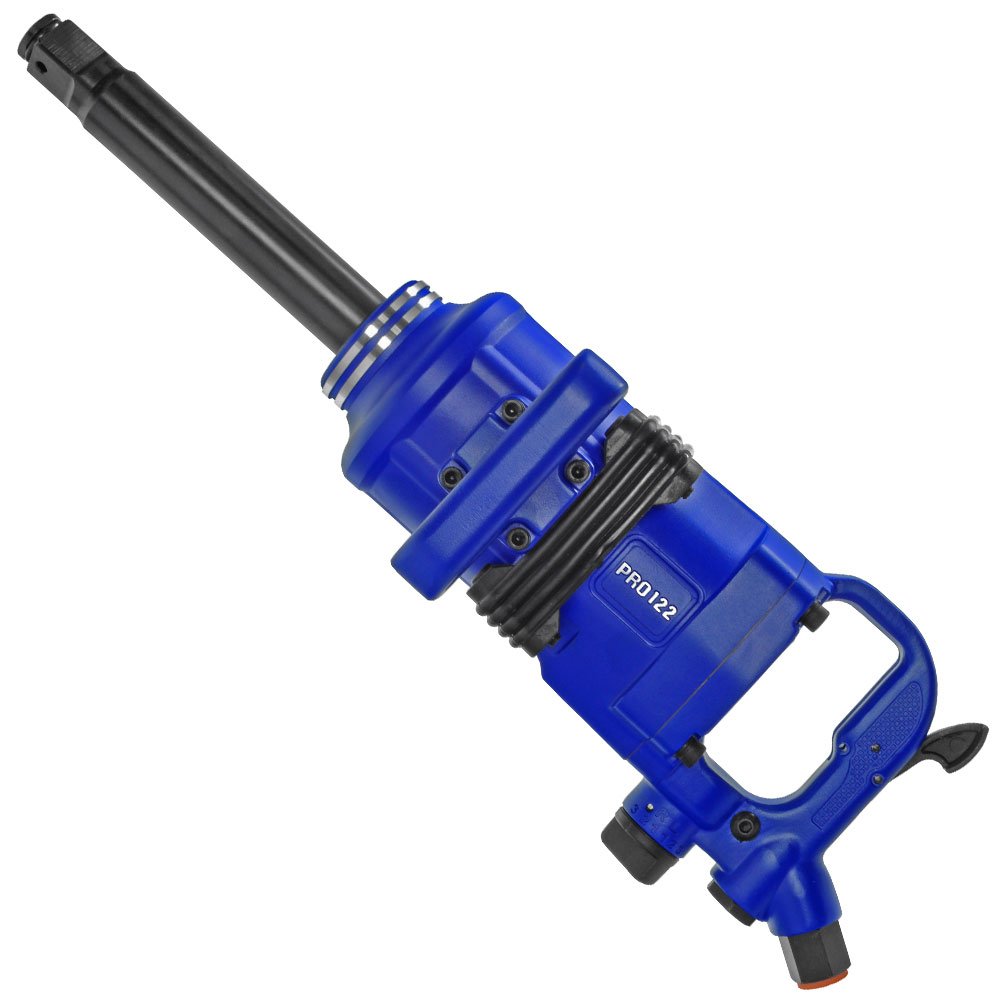 Chave de Impacto Pneumática PRO-122 1 Pol. 245 Kgfm 90 PSI com Maleta e Acessórios PDR