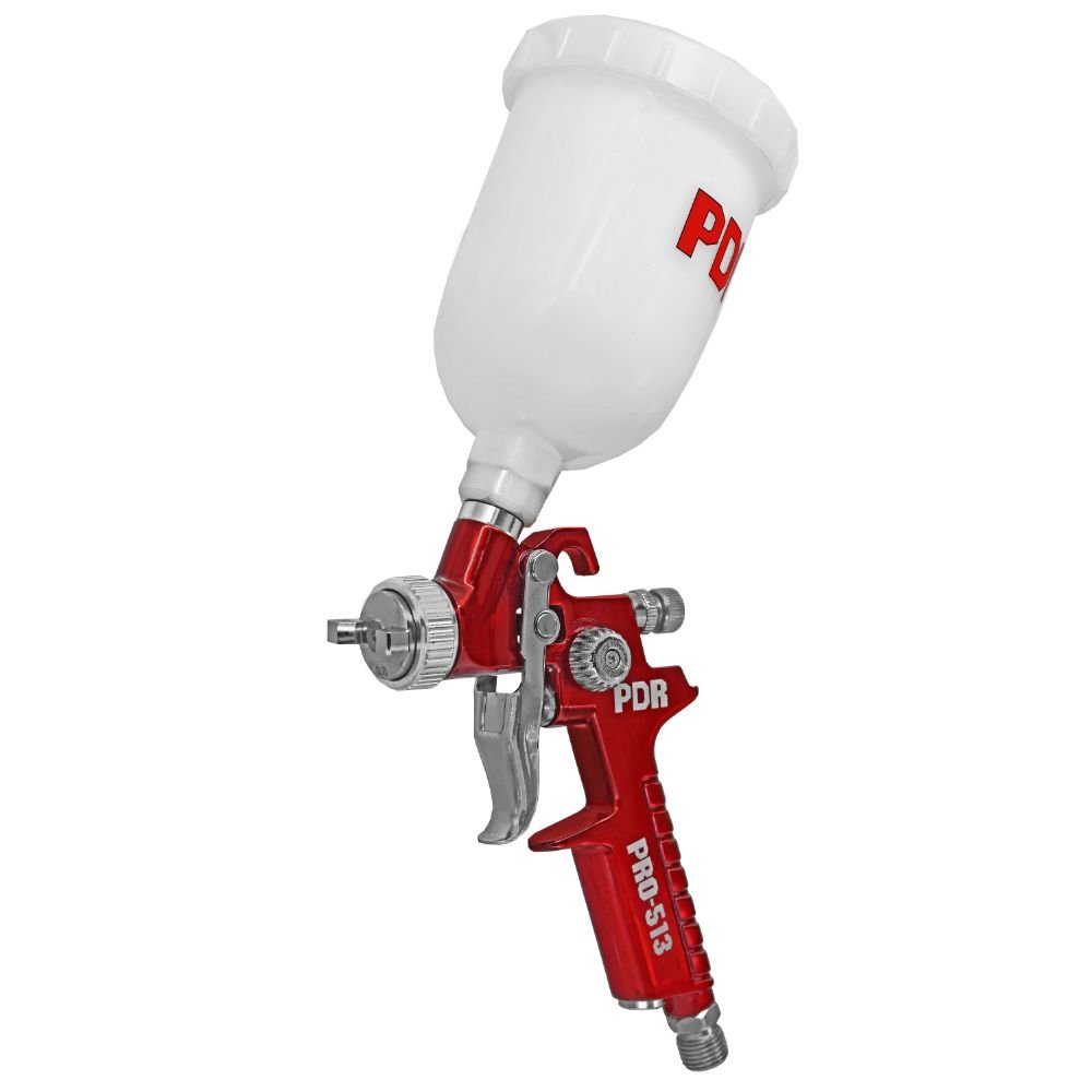 Mini Pistola de Pintura PRO-513 Ar Direto Bico 0,8mm Copo 250ml PDR