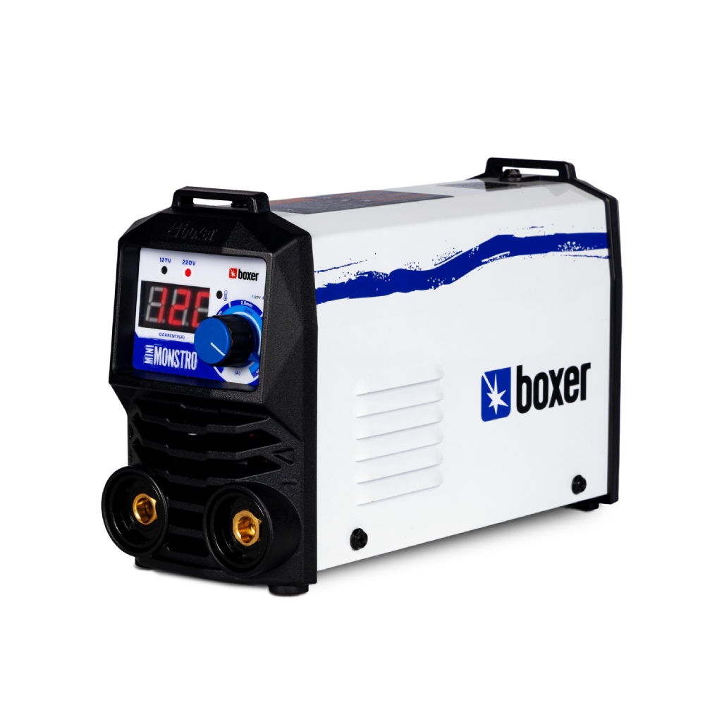 Máquina de Solda Inversora TIG/MMA Mini Monstro 120A 127/220V Bivolt BOXER