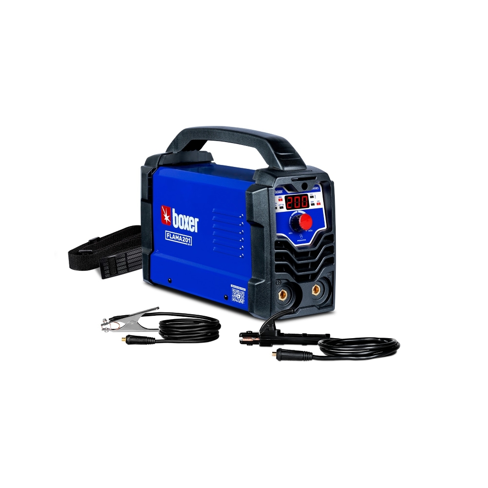 Máquina Inversora de Solda Flama 201 MMA/TIG Lift 200A Bivolt Automático BOXER