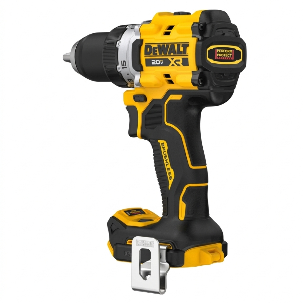 Parafusadeira Furadeira de Impacto DCD806B-B3 1/2 Pol. Brushless 20V sem Bateria e Carregador DEWALT