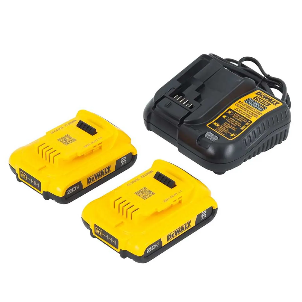 Parafusadeira Furadeira de Impacto DCD7781D2-BR 1/2 Pol. Brushless 20V com 2 Baterias, Carregador Bivolt e Maleta DEWALT
