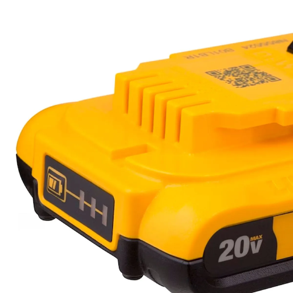 Kit 2 Baterias 20V Max Compacta 2,0Ah com Carregador Bivolt DEWALT
