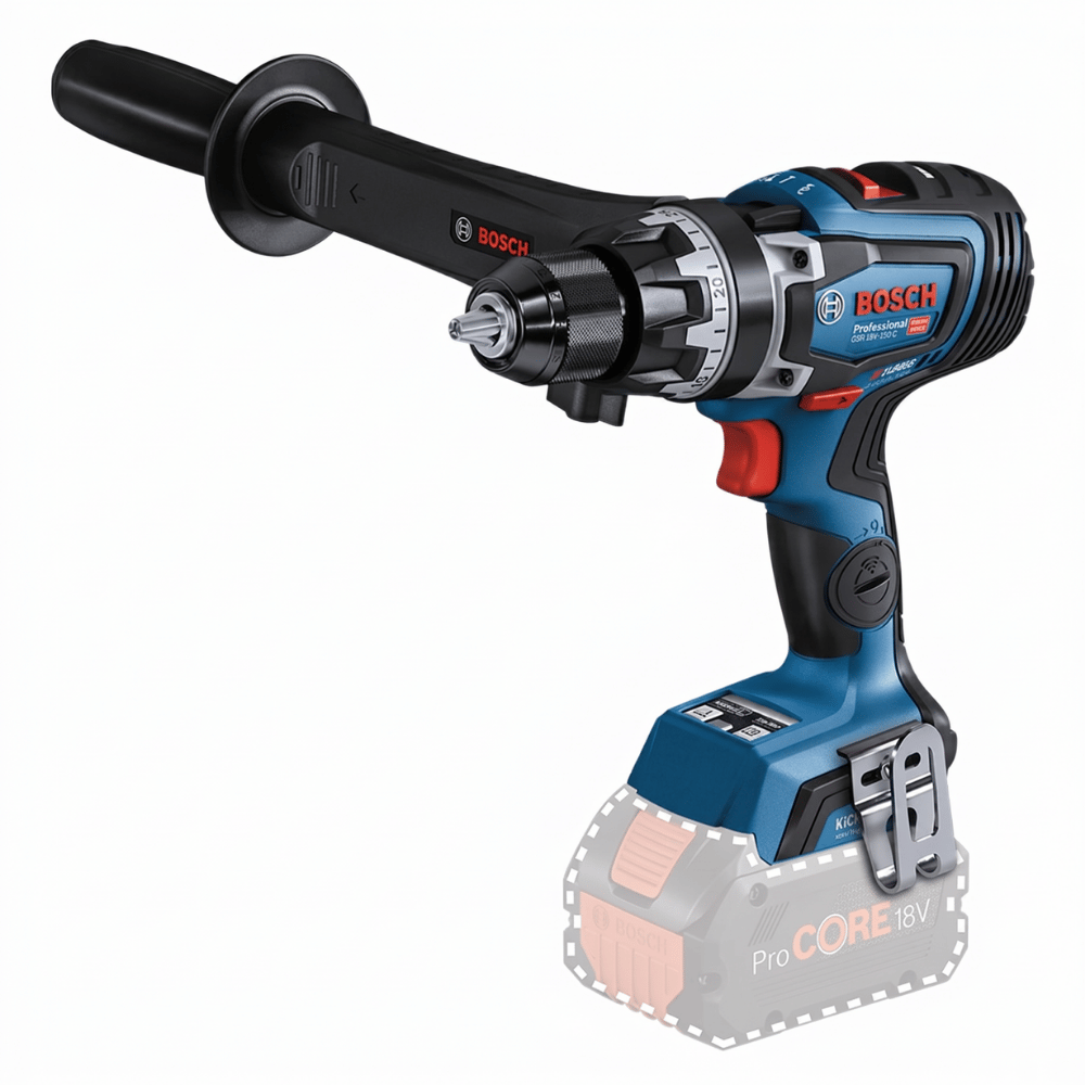 Parafusadeira Furadeira GSB 18V-150 C 1/2 Pol. 18V Brushless sem Bateria com Maleta BOSCH