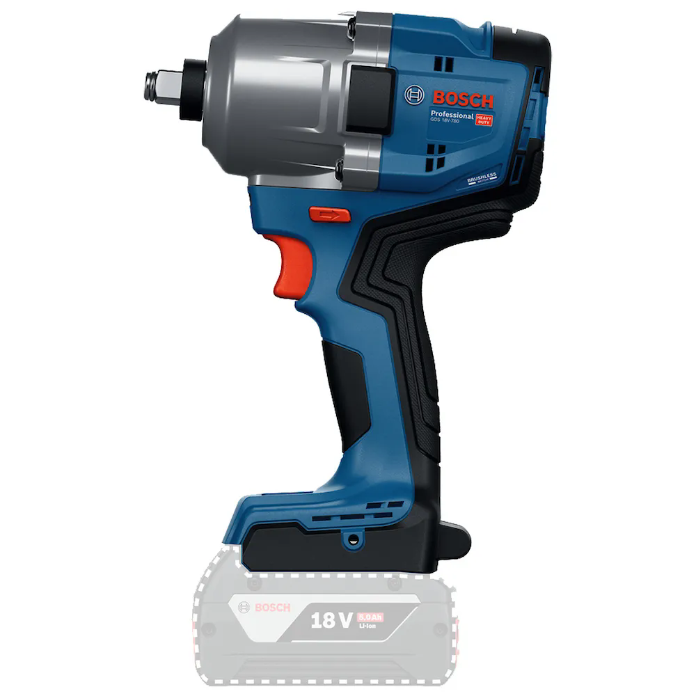 Chave de Impacto GDS 18V-780 M24 18V Brushless sem Bateria BOSCH
