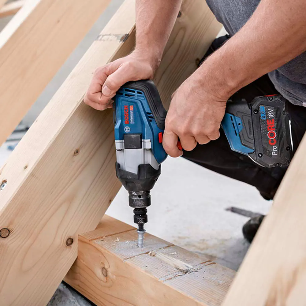Chave de Impacto GDS 18V-1050 H SB 3/4 Pol. 18V Brushless 1050Nm sem Bateria e Carregador BOSCH