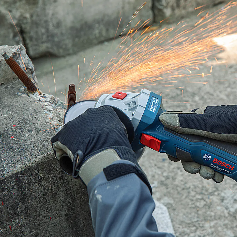 Esmerilhadeira Angular GWS 18V-8 5 Pol. Brushless sem Bateria e Carregador BOSCH