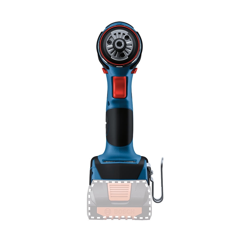 Parafusadeira Furadeira GSR 18V-90 FC 1/2 Pol. 18V Brushless sem Bateria com Maleta BOSCH