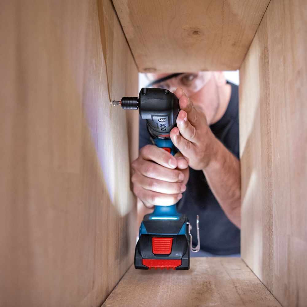 Parafusadeira Furadeira GSR 18V-90 FC 1/2 Pol. 18V Brushless sem Bateria com Maleta BOSCH