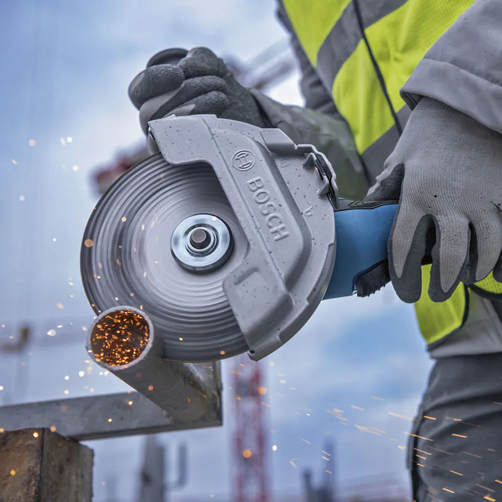 Esmerilhadeira Angular GWS 18V-180 PC 7 Pol. Brushless sem Bateria e Carregador BOSCH