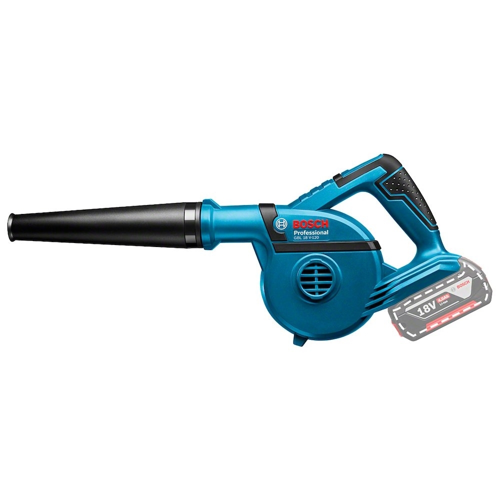 Soprador de Folhas GBL 18V-120 18V sem Bateria e Carregador BOSCH