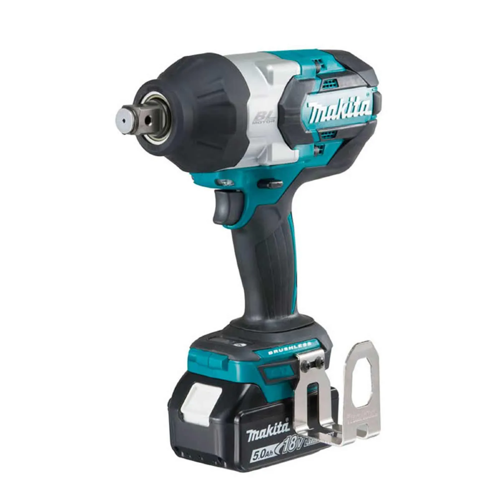 Chave de Impacto DTW1001RTJ 3/4 Pol. 18V Brushless 1700Nm com 2 Baterias, Carregador Rápido e Maleta MAKITA