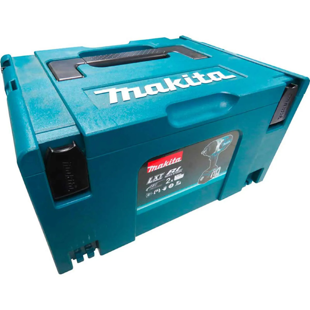Chave de Impacto DTW1001RTJ 3/4 Pol. 18V Brushless 1700Nm com 2 Baterias, Carregador Rápido e Maleta MAKITA
