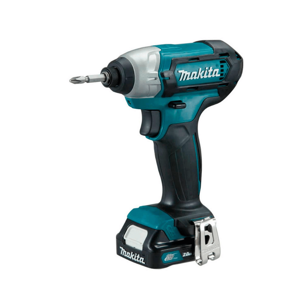 Combo Furadeira de Impacto HP333D + Parafusadeira TD110D 12V com 2 Baterias e Maleta MAKITA