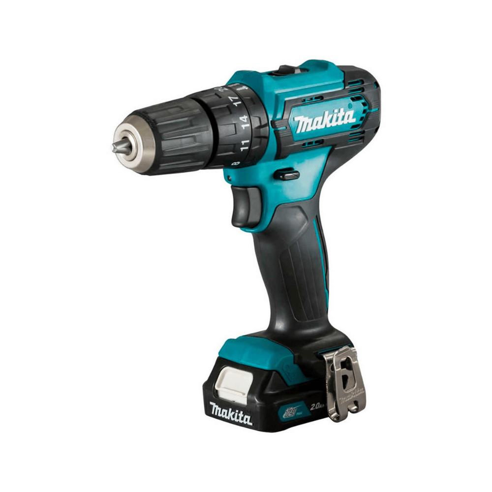 Combo Furadeira de Impacto HP333D + Parafusadeira TD110D 12V com 2 Baterias e Maleta MAKITA