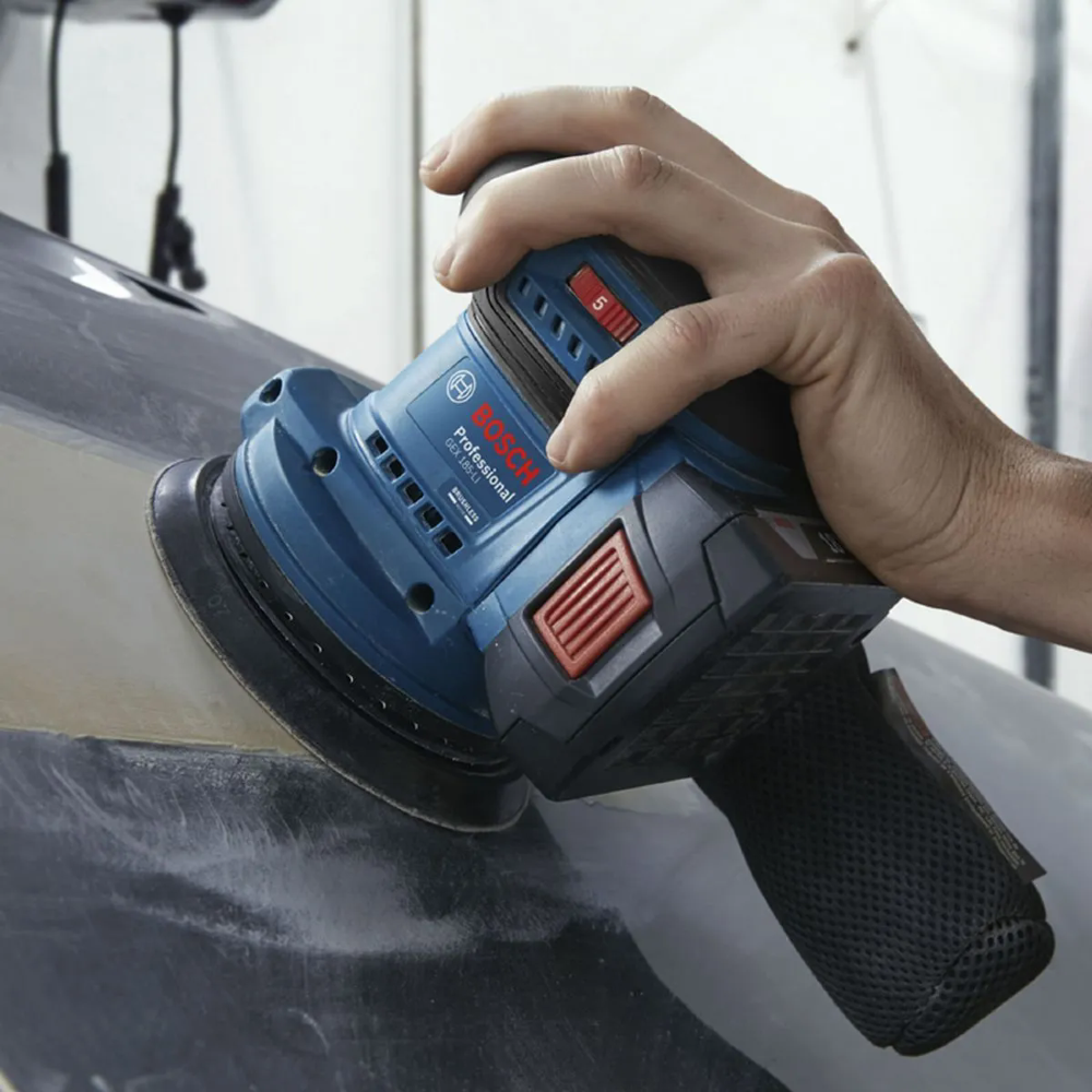 Lixadeira Roto-Orbital GEX 185-LI 125mm 18V Brushless sem Bateria e Carregador BOSCH