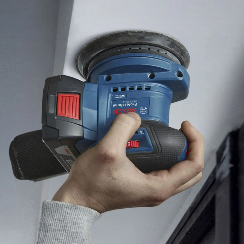 Lixadeira Roto-Orbital GEX 185-LI 125mm 18V Brushless sem Bateria e Carregador BOSCH