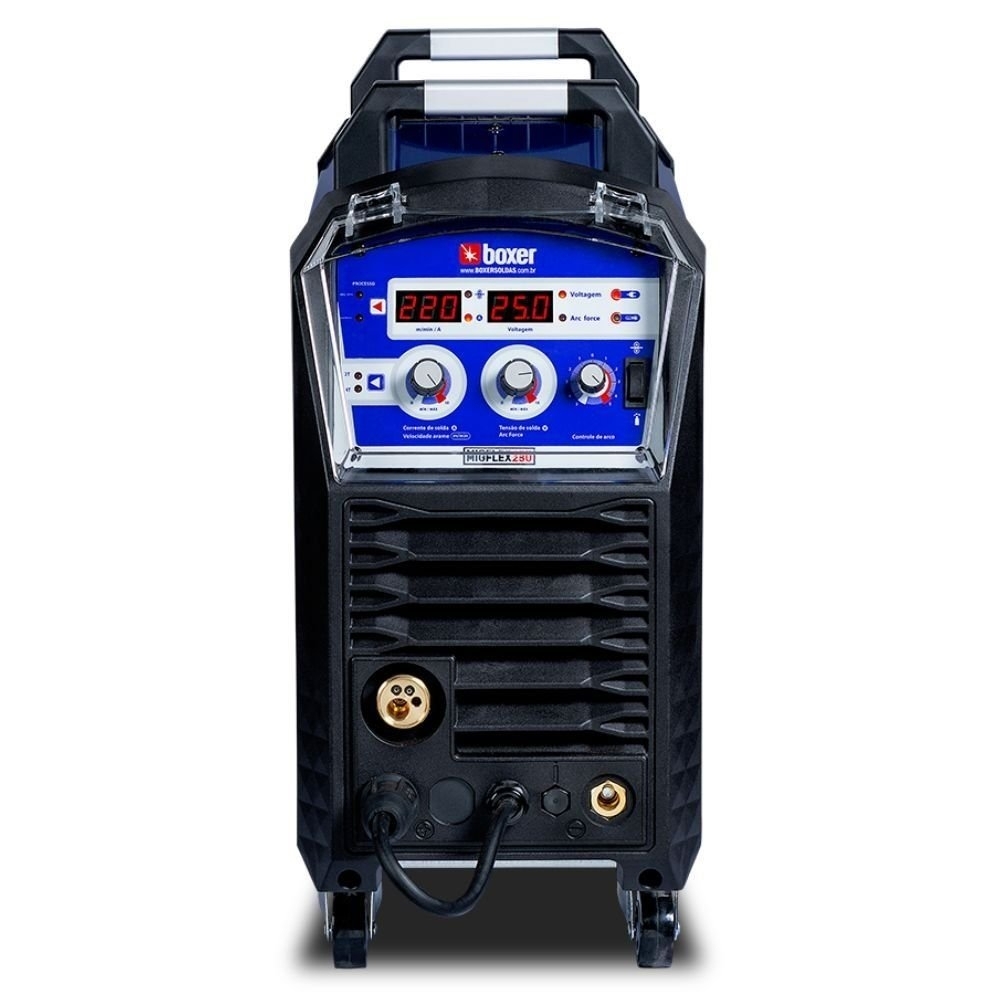 Máquina de Solda Inversora Multiprocesso MIGFLEX 250 MIG/MMA/TIG 220A 220V BOXER