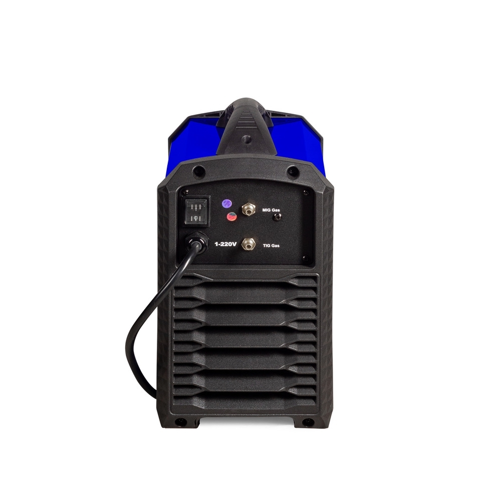 Máquina de Solda Inversora Multiprocesso QUADMAX 215 MIG/TIG/MMA 200A Bivolt Automático BOXER