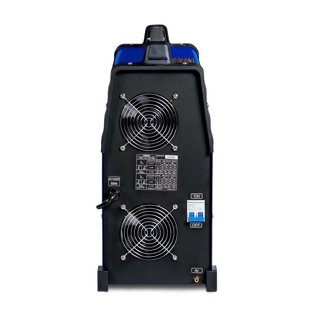 Máquina Inversora de Solda TIG AC/DC Alutig 200A Bivolt com Pedal e Tocha BOXER