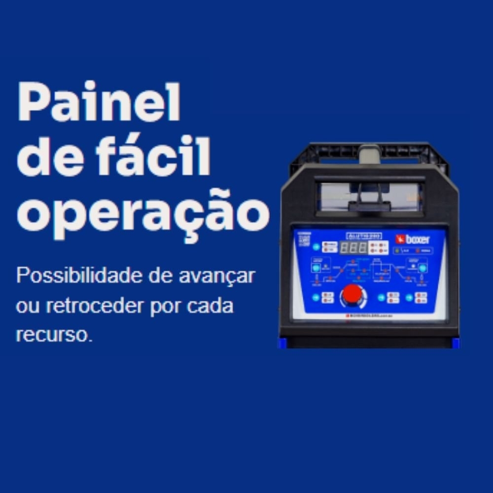 Máquina de Solda Inversora TIG/MMA ALUTIG 280 AC/DC 280A 220V BOXER