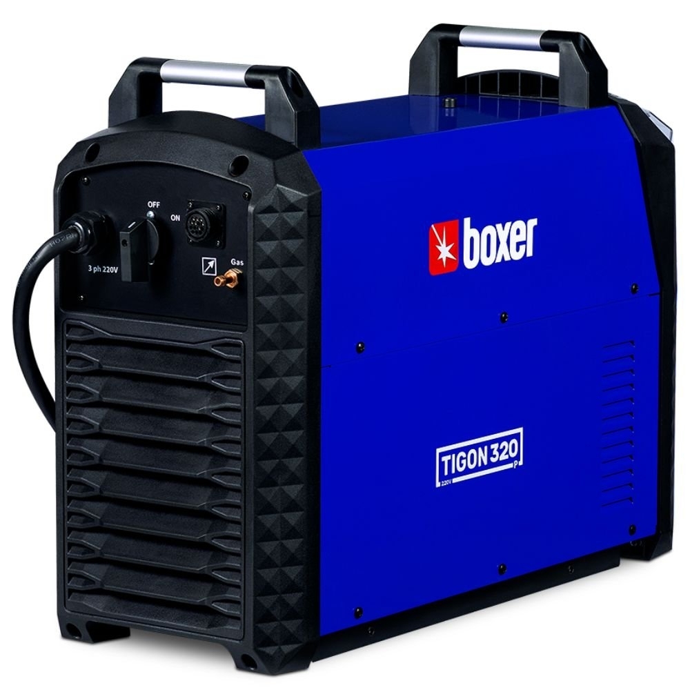 Máquina Inversora de Solda TIG Pulsado Alutig 320A 380V Trifásica com Pedal BOXER
