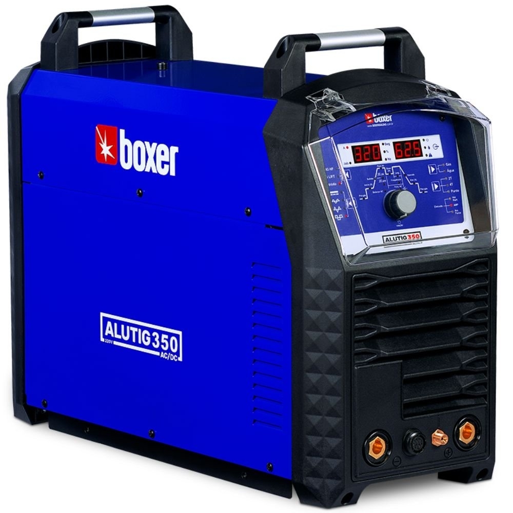 Máquina de Solda Inversora TIG Pulsado ALUTIG 350A 220V BOXER