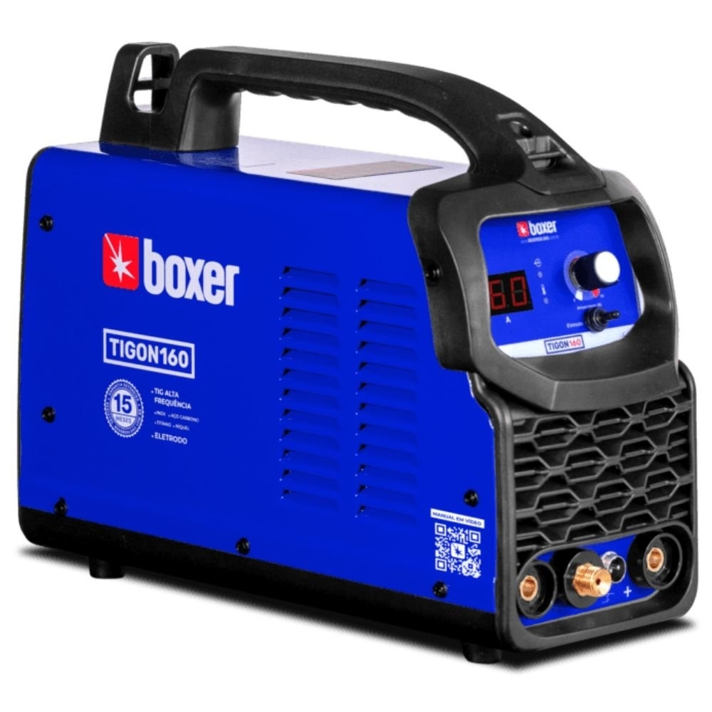 Máquina Inversora de Solda Tigon 160 TIG/MMA 160A 220V com Tocha TIG BOXER