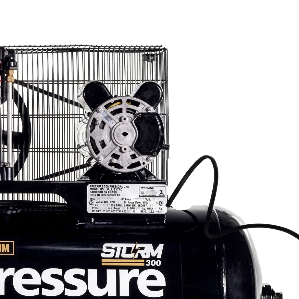 Compressor de Ar Storm 300 Premium 2HP 10 PCM 100 Litros 220V PRESSURE