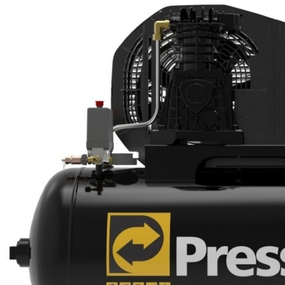 Compressor de Ar Storm 300 100 Litros 2HP Monofásico Bivolt 110/220V PRESSURE