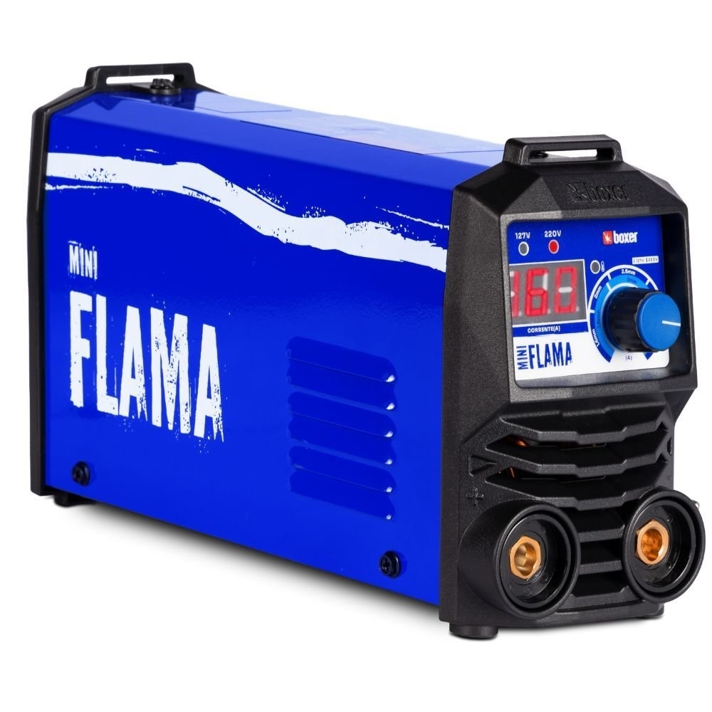 Máquina de Solda Inversora TIG/MMA Mini Flama 160A 127/220V Bivolt BOXER