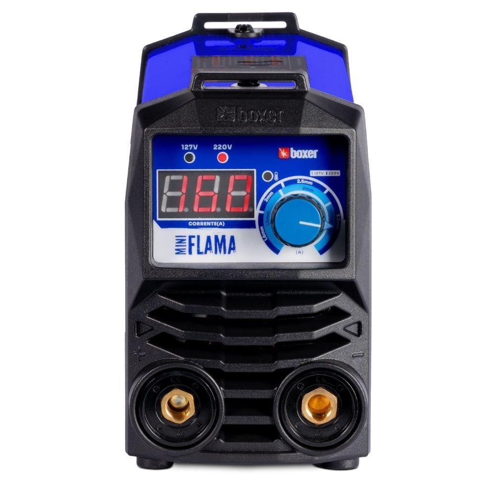 Máquina de Solda Inversora TIG/MMA Mini Flama 160A 127/220V Bivolt BOXER