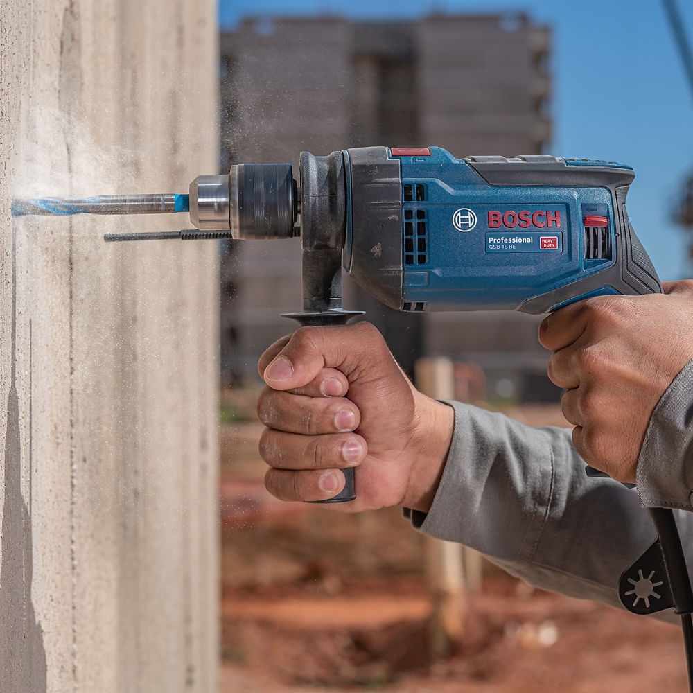 Furadeira de Impacto GSB 16 RE 1/2 Pol. 850W 220V com Maleta BOSCH