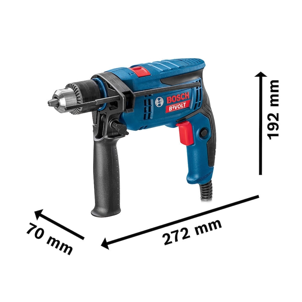 Furadeira de Impacto GSB 13 RE 1/2 Pol. 750W Bivolt BOSCH