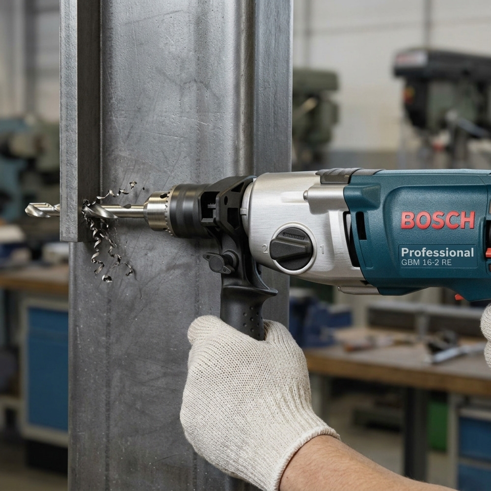 Furadeira GBM 16-2 RE Reversível 1/2 Pol. 800W 110V BOSCH