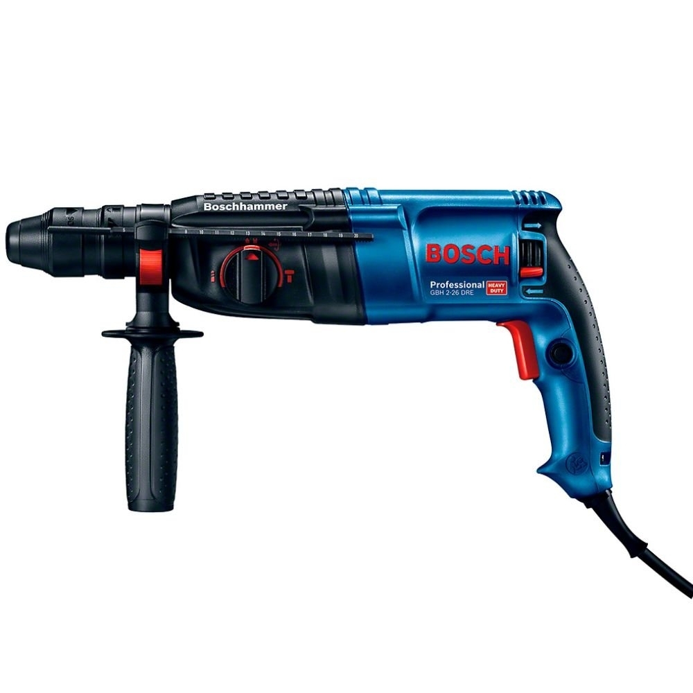 Martelo Perfurador Rompedor GBH 2-26 DRE 800W 2,7J 110V com Maleta BOSCH