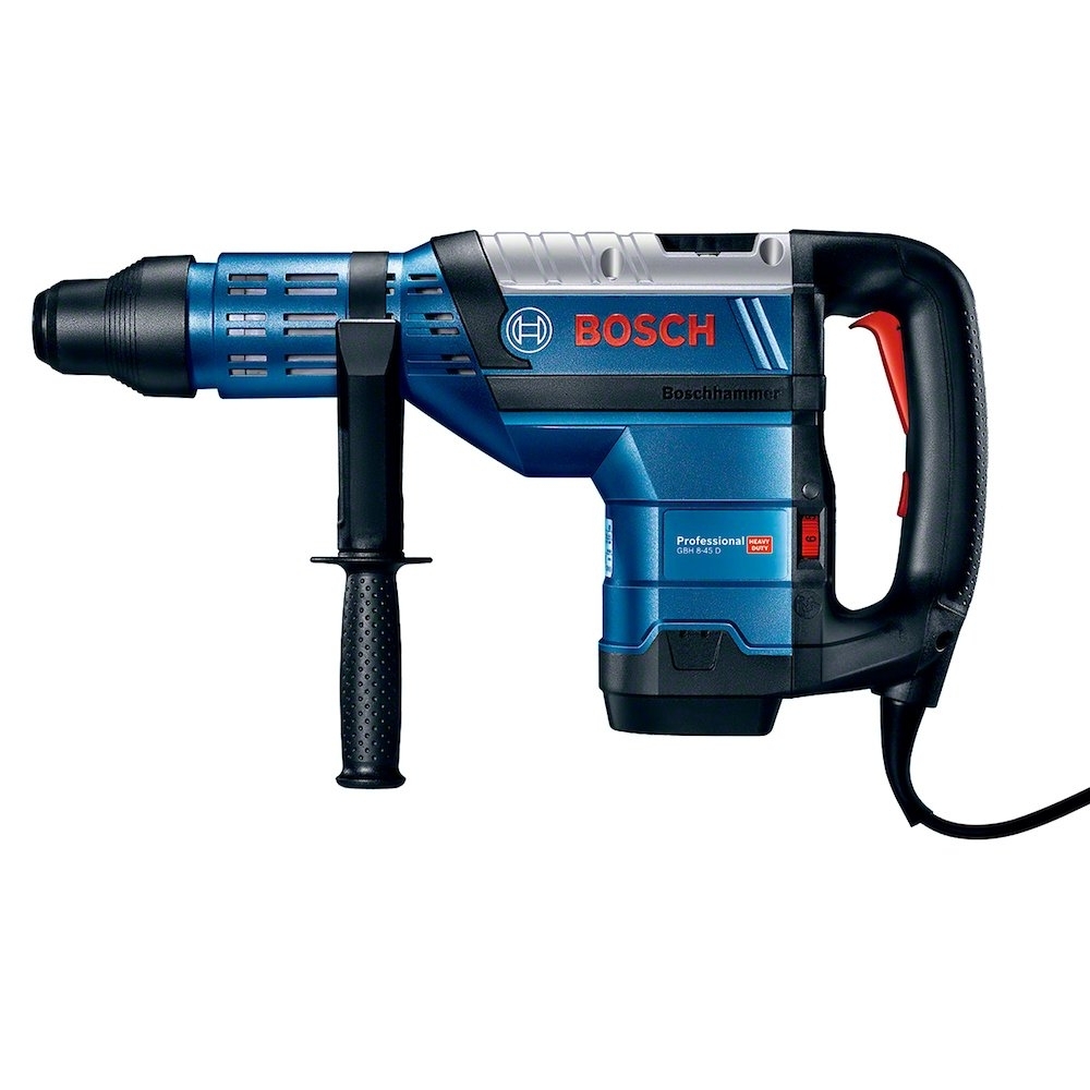 Martelete Perfurador Rompedor GBH 8-45 D 1500W 12,5J 220V com Maleta BOSCH