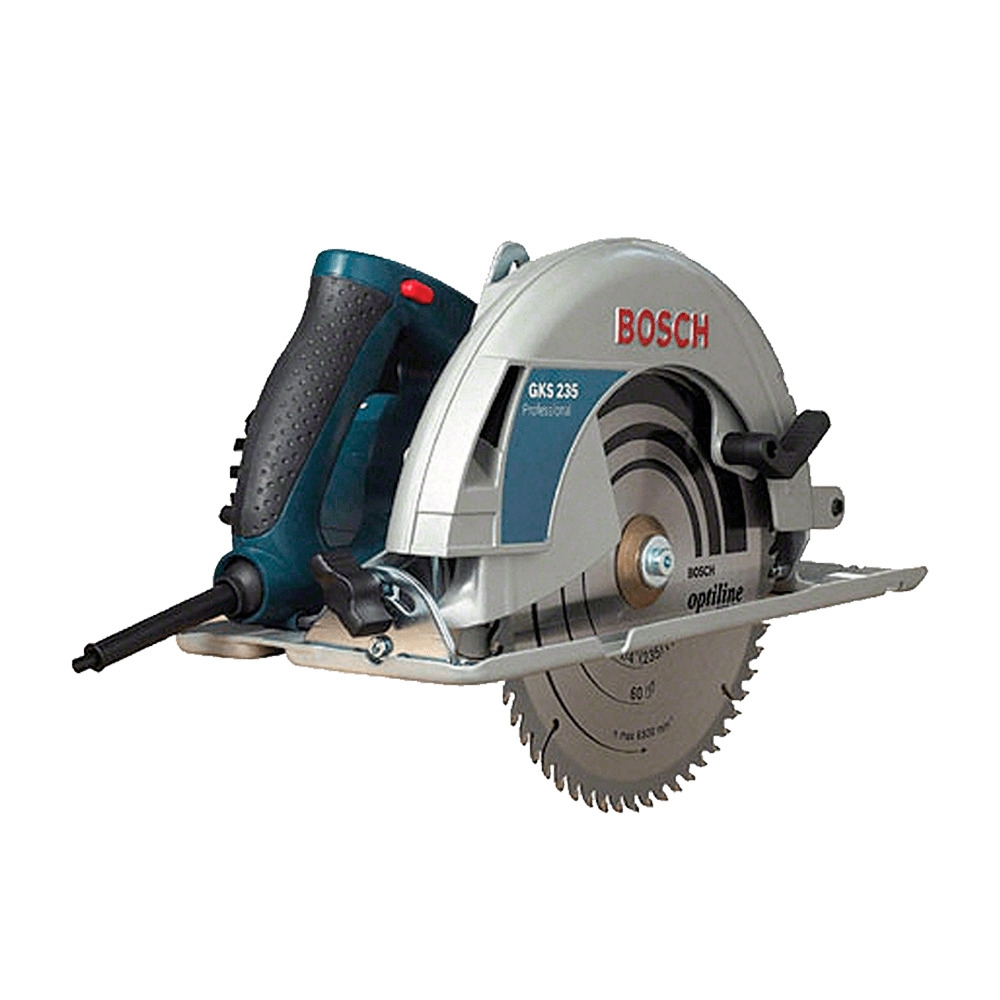 Serra Circular GKS 235 9.1/4 Pol. 1700W 220V com Disco e Guia Paralelo BOSCH