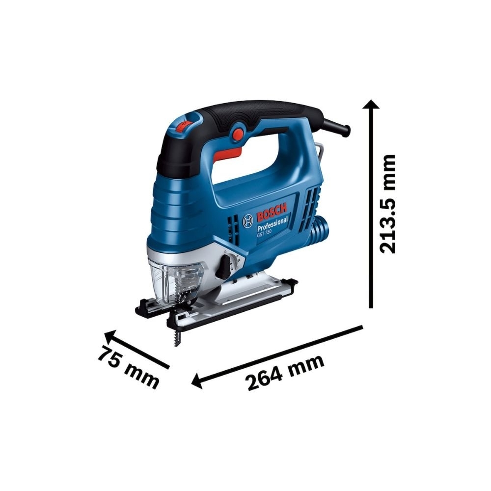 Serra Tico-Tico GST 750 520W 220V com Lâmina BOSCH