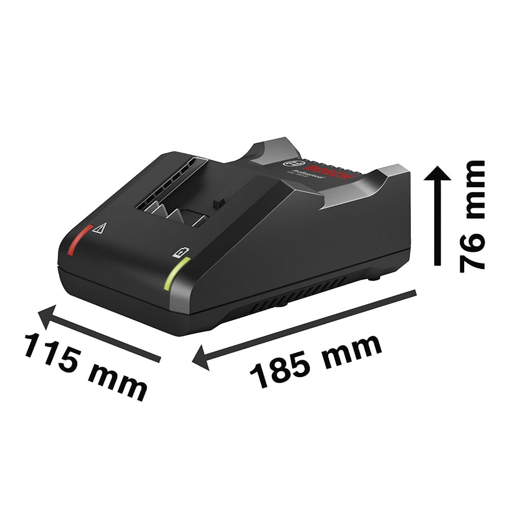 Kit 2 Baterias 18V 4,0Ah com Carregador GAL 18V-40 Bivolt BOSCH