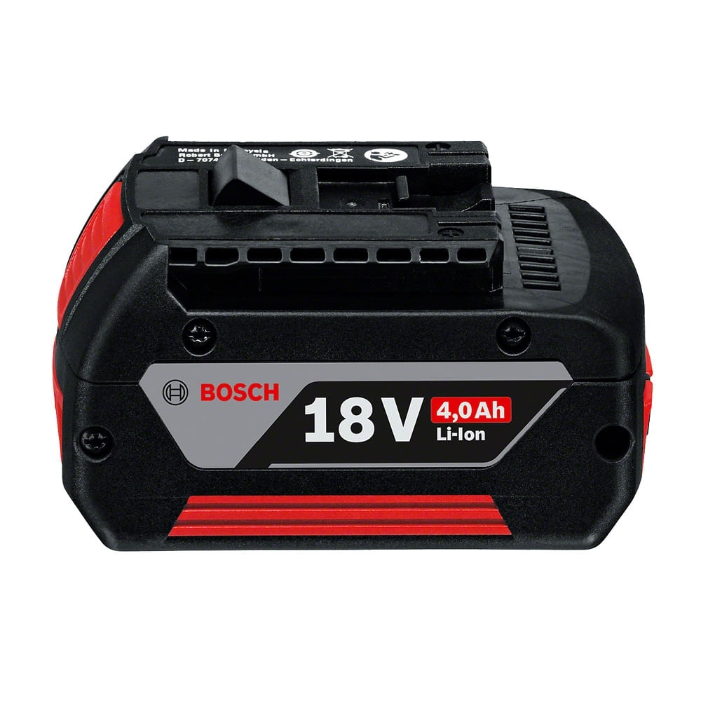 Kit 2 Baterias 18V 4,0Ah com Carregador GAL 18V-40 Bivolt BOSCH
