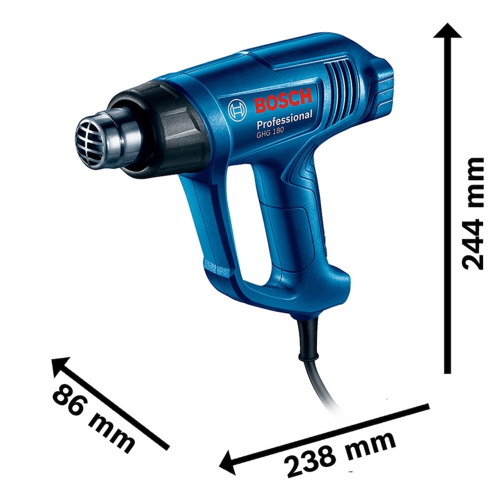 Soprador Térmico de Ar Quente GHG 180 1600W 110V BOSCH