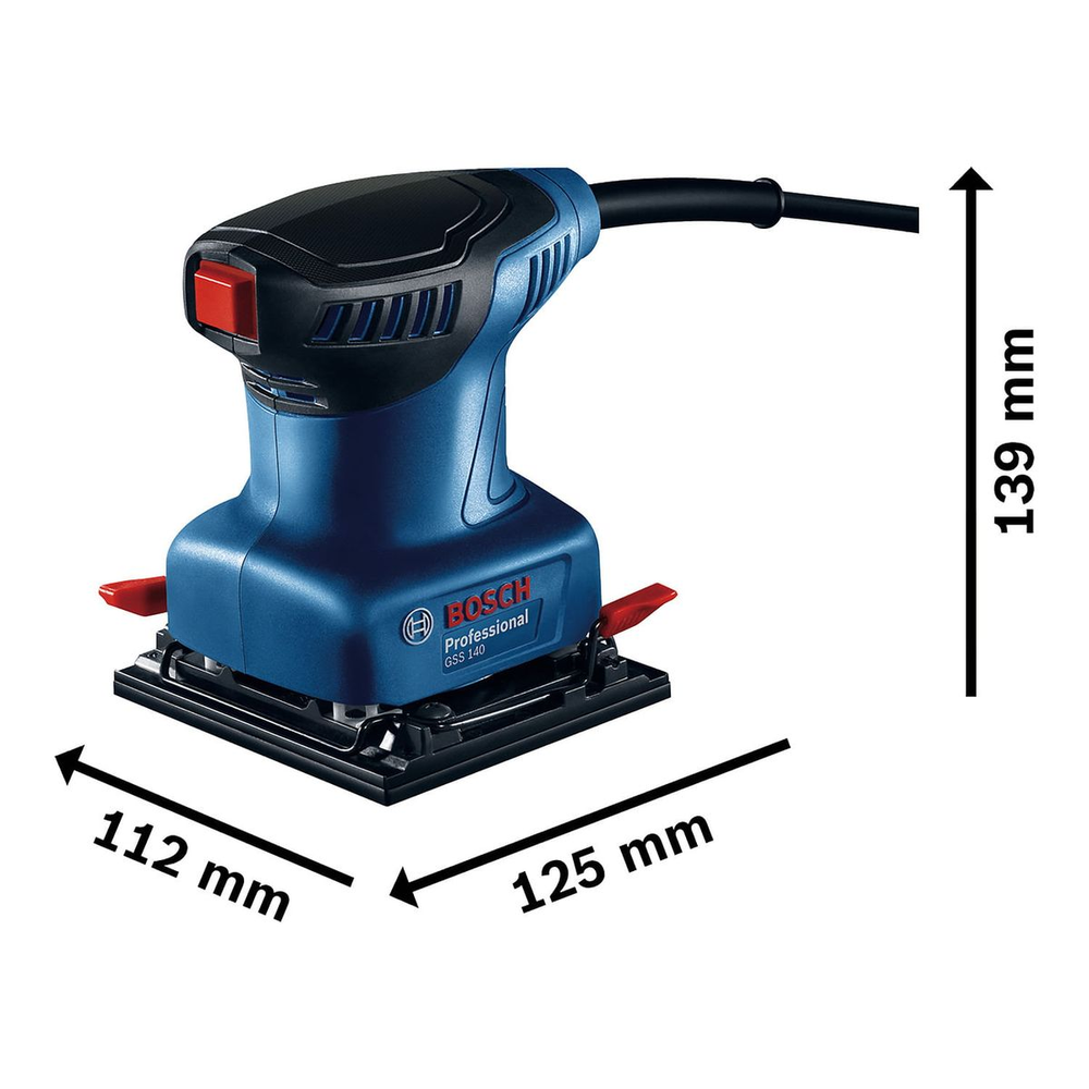 Lixadeira Orbital GSS 140 1/4 Pol. 220W 220V BOSCH