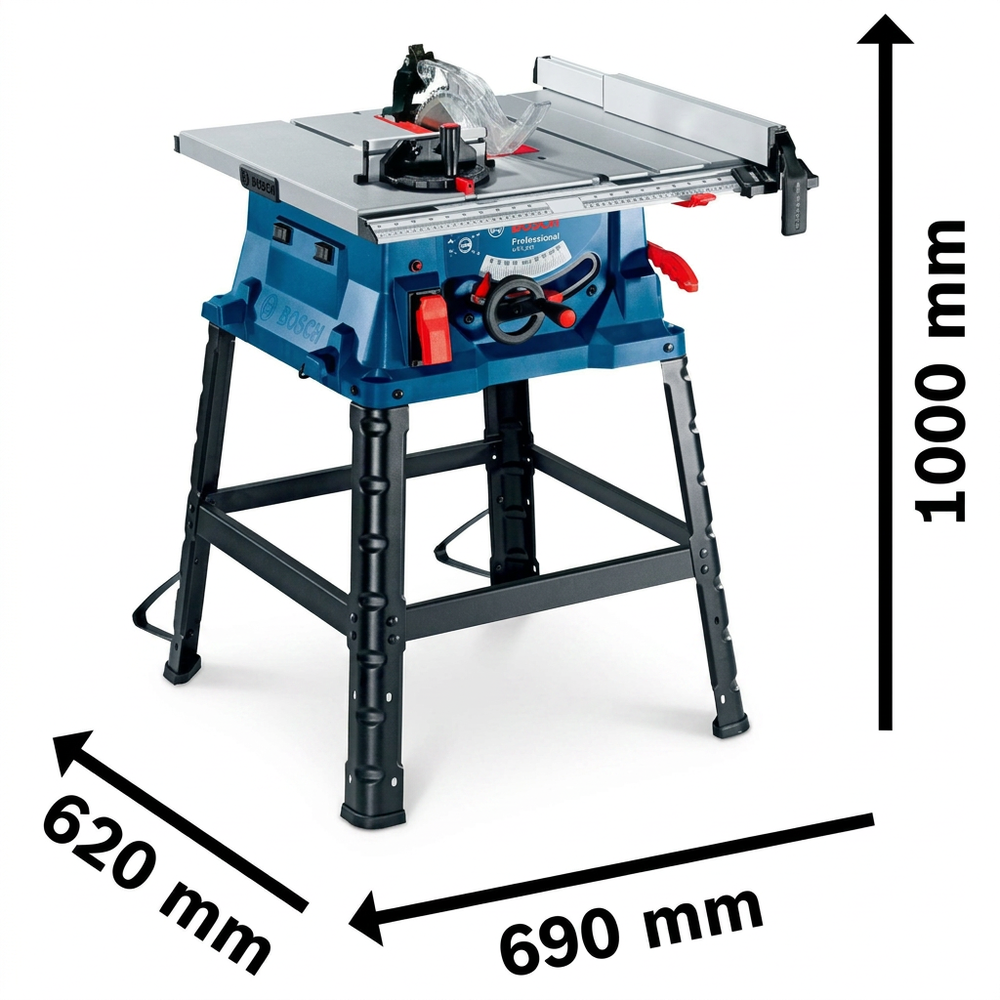 Serra de Mesa GTS 254 10 Pol. 1800W 220V com Disco 254mm BOSCH