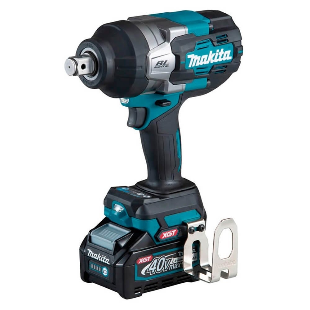 Chave de Impacto TW001GM201 3/4 Pol. 40V com 2 Baterias 4,0Ah Carregador e Maleta MAKITA
