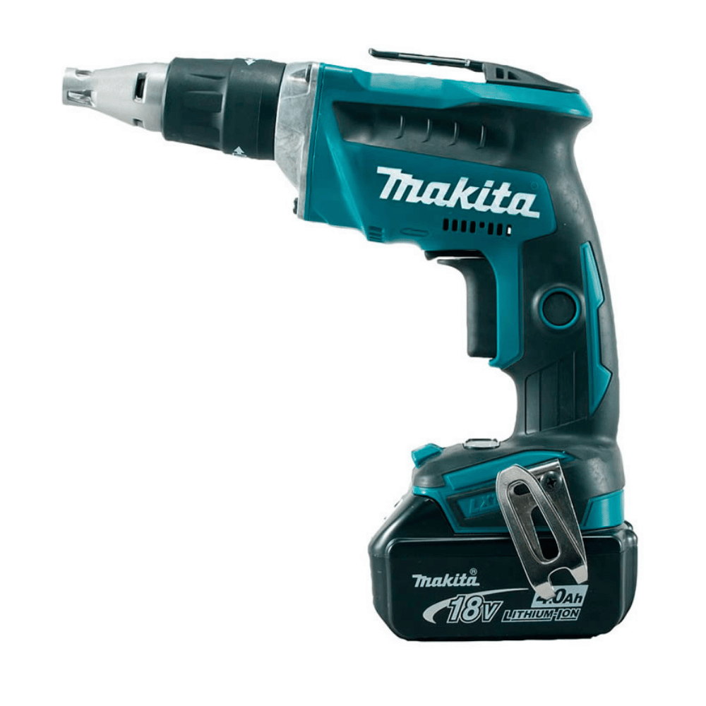 Parafusadeira Drywall DFS452RFE 18V Brushless com 2 Baterias Carregador Bivolt e Maleta MAKITA